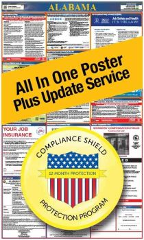 Alabama All In One Poster + 1 Year Replacement Poster