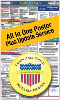 Arkansas All In One Poster + 3 Year Replacement Poster