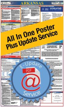 Arkansas All In One Poster + 3 Year E-Update Service