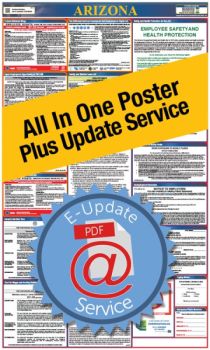 Arizona All In One Poster + 1 Year E-Update Service