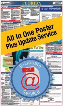 Florida All In One Poster + 3 Year E-Update Service