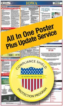 Iowa All In One Poster + 3 Year Replacement Poster