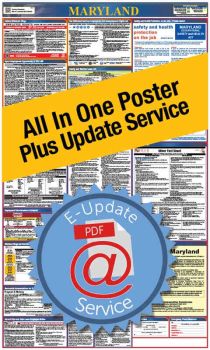 Maryland All In One Poster + 1 Year E-Update Service