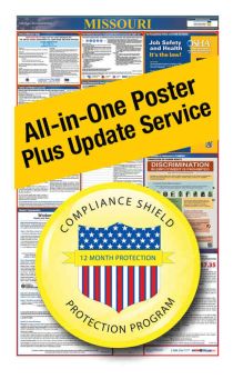 Missouri All in One Poster + 3 Year Replacement Poster