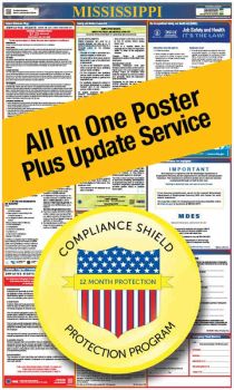 Mississippi All In One Poster + 2 Year Replacement Poster