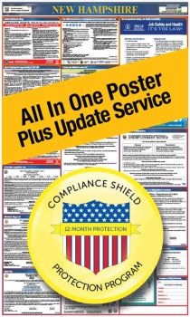 New Hampshire All In One Poster + 3 Year Replacement Poster