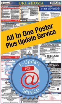 Oklahoma All In One Poster + 3 Year E-Update Service