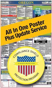 Oregon All In One Poster + 2 Year Replacement Poster