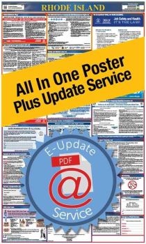 Rhode Island All In One Poster + 3 Year E-Update Service
