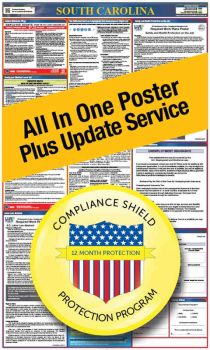 South Carolina All In One Poster +3 Year Replacement Poster