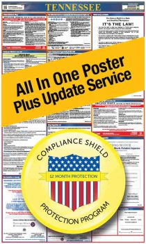 Tennessee All In One Poster + 1 Year Replacement Poster