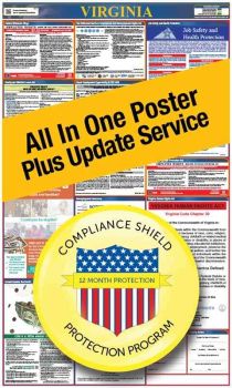 Virginia All In One Poster + 3 Year Replacement Poster