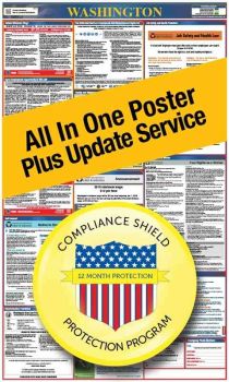 Washington All In One Poster + 2 Year Replacement Poster