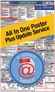 Wisconsin All In One Poster + 3 Year E-Update Service