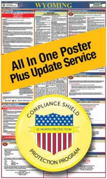 Wyoming All In One Poster + 1 Year Replacement Poster