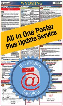Wyoming All In One Poster + 3 Year E-Update Service